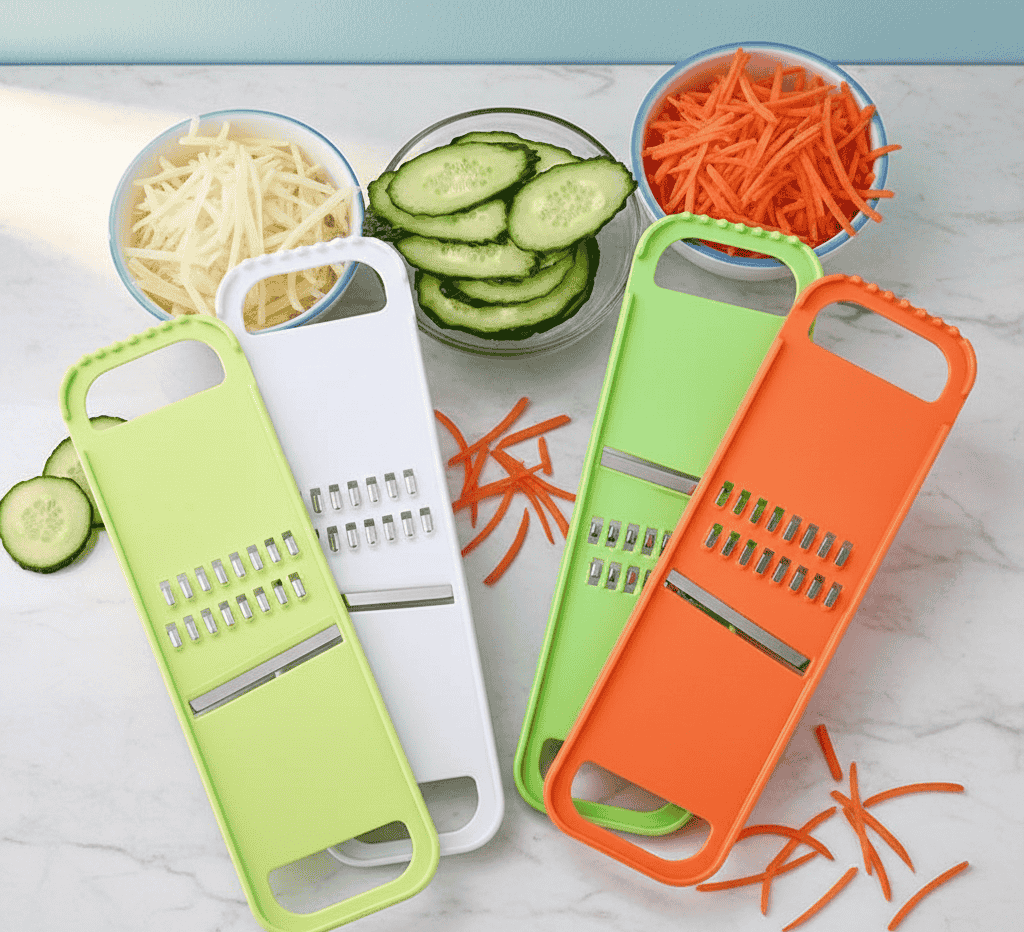 Handheld Stainless Steel Vegetable Mandoline Slicer and