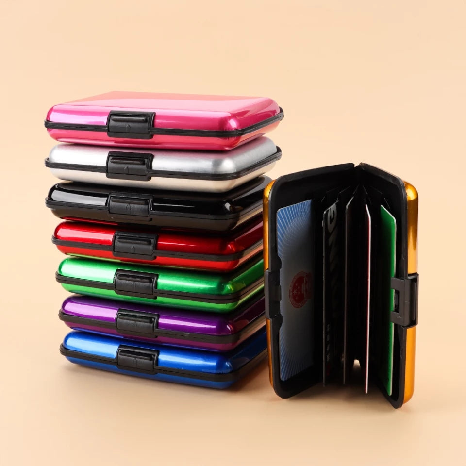 Aluma Wallet Waterproof &amp; Damage-proof Wallet for Men &amp; Women (Random Color) Made in China