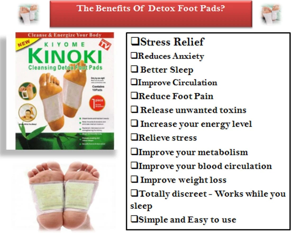 Kinoki Premium Natural Foot Patches