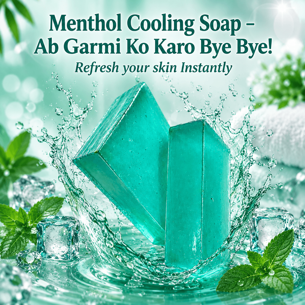 Menthol Cooling Soap Bar