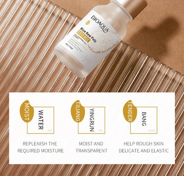 Bioaqua Rice Serum Natural Moisturizing Anti Aging – photo 3