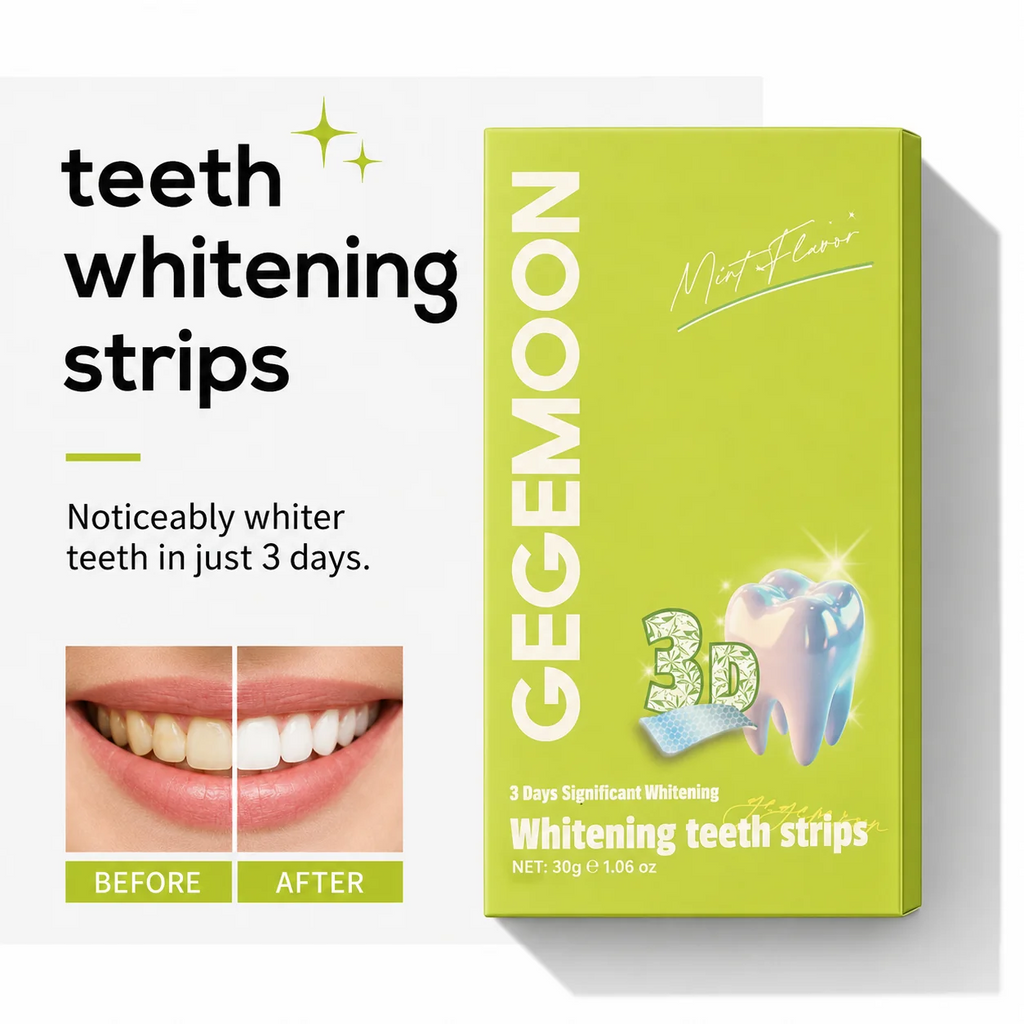 Teeth Whitening Strips 3D Gentle Stain Removing