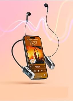 Bluetooth Headset with Digital Display & IPX4