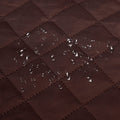 (single SofaR COVER) EVERSIBLE WASHABLE COUCH Sofa COAT COVER -