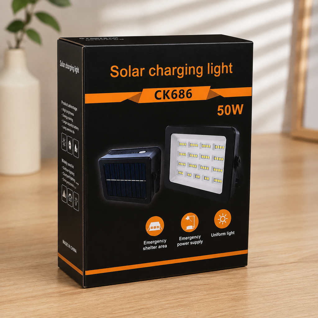 KSE CK686 50W Portable Solar Charging Flood