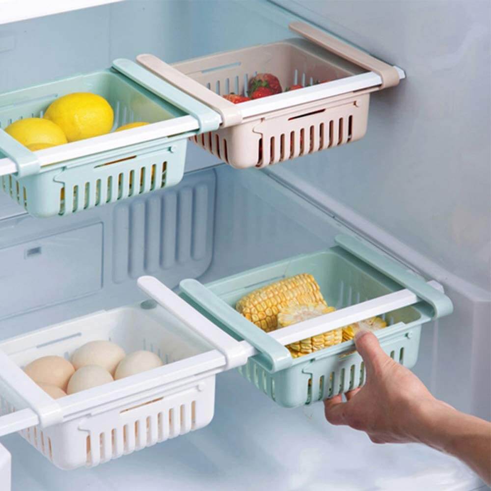 Adjustable Storage Basket For Fridge – photo 2