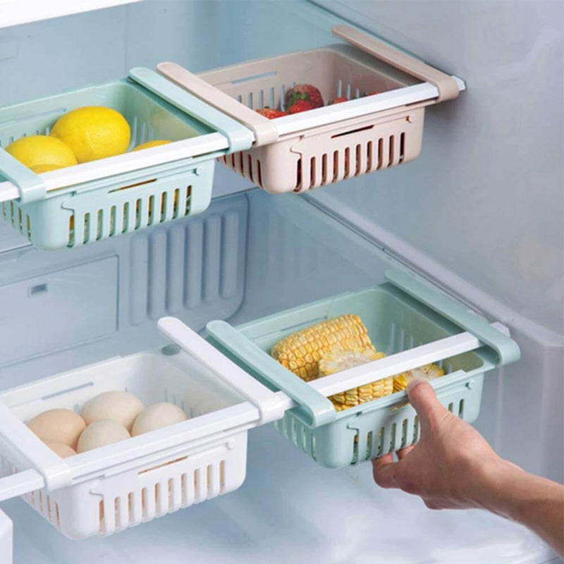 Adjustable Storage Basket For Fridge – photo 2