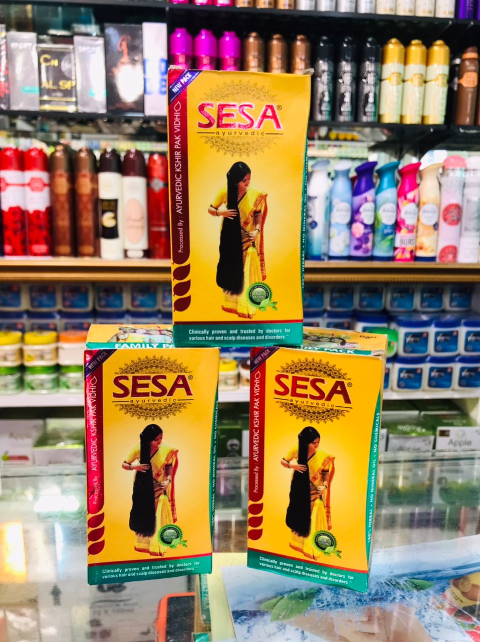 SESA Hair Oil 100ml �Anti Dandruff & Lice | For Hair Growth, Scalp Infection & Stress Relief | Made in India