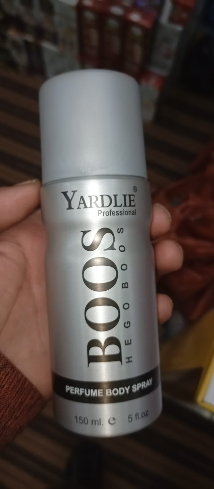 Yardlie Professional BOSS HEGOBOOS Perfume Body Spray (150ml): The Bold, Masculine Deodorant for Professional Men