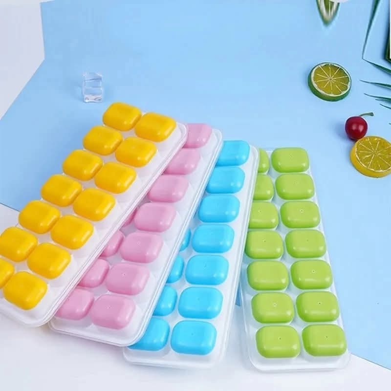 Silicon Popup Ice Cube Tray 14 Grid – photo 3