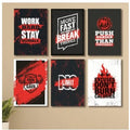 Set Of 6 Wall Art Wooden Phototile Frames For Wall Decor Providing Beautiful Spiritual Designs  Stylish Appearance