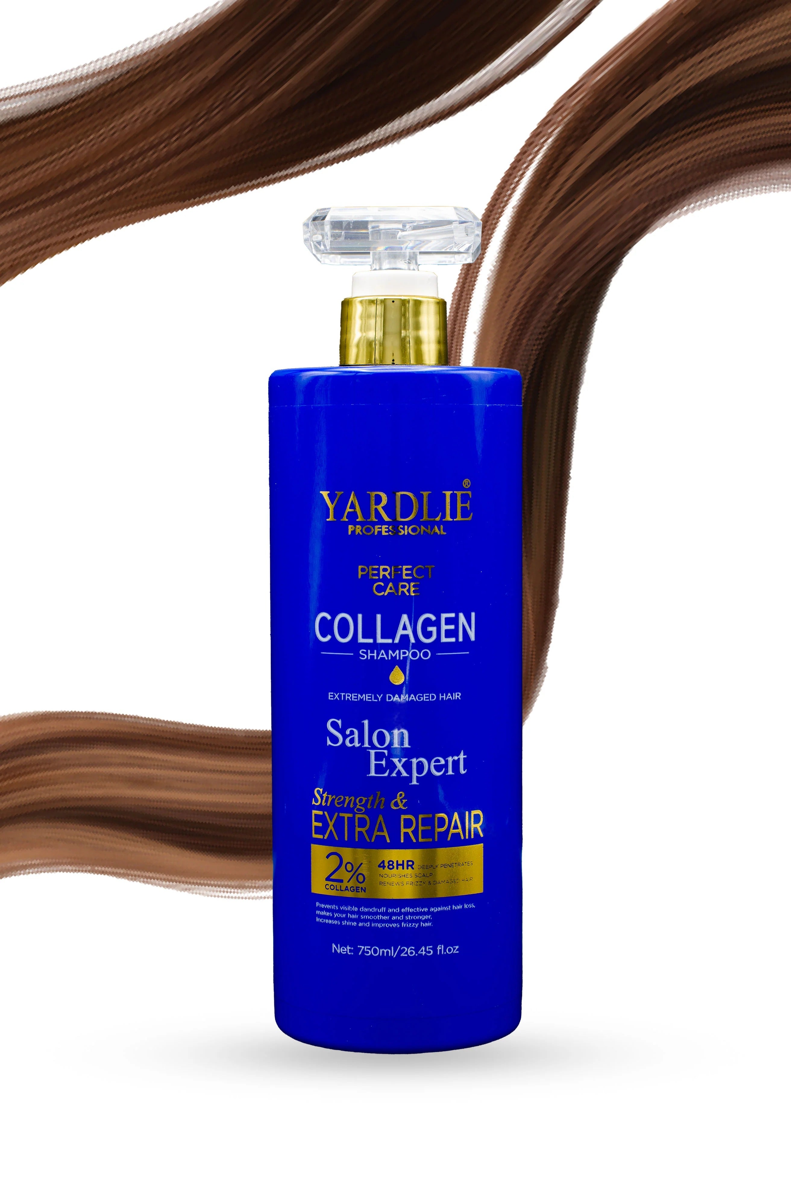 Yardlie Collagen Shampoo | Professional Perfect Care | 750 ml | For Extremely Damaged Hair