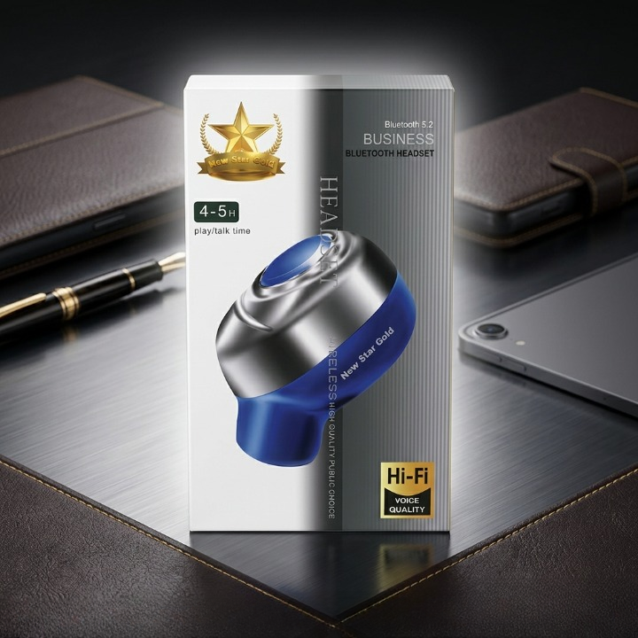 High Quality M16 Mini Bluetooth Earbud Crystal Clear Sound Anywhere Compact Stylish Wireless Headset