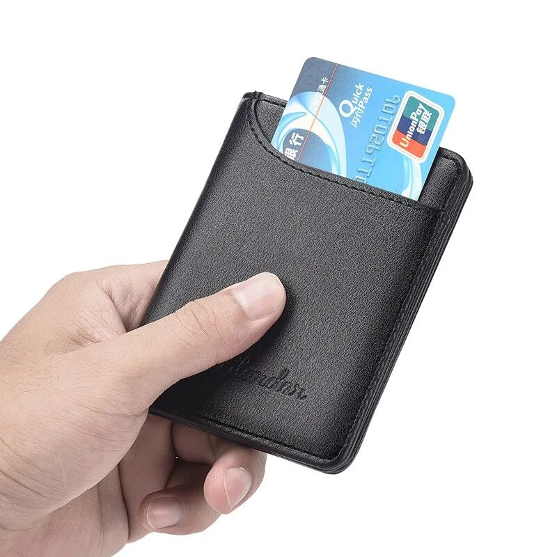 Slardar Premium Leather Wallet For Men | Stylish Durable Slim Design With Practical Storage | Black