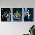 Set of 3 Premium Wall Art Photo Tiles �Modern Home Decor Sets