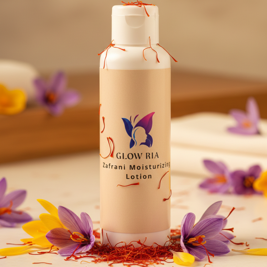 Glow Ria Zafrani Moisturizing Body Lotion �Deep Hydration & Natural Glow, 120 ml | 1 Pc