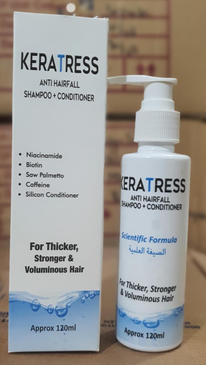 Keratress Anti Hairfall Shampoo And Conditioner Gentle – photo 4