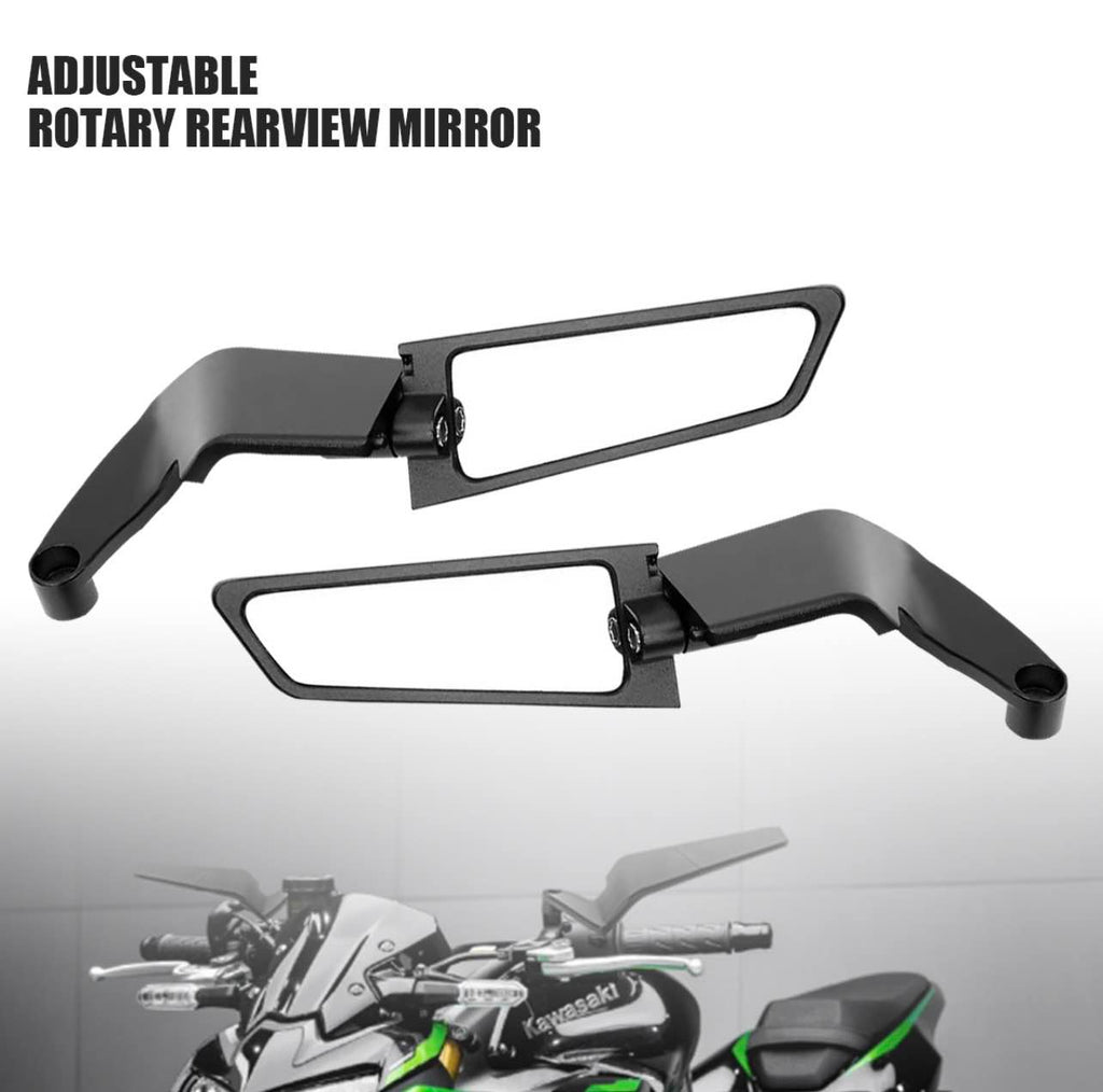 Universal Aerodynamic Rotary Adjustable Motorcycle Wind Wing Rearview Mirrors