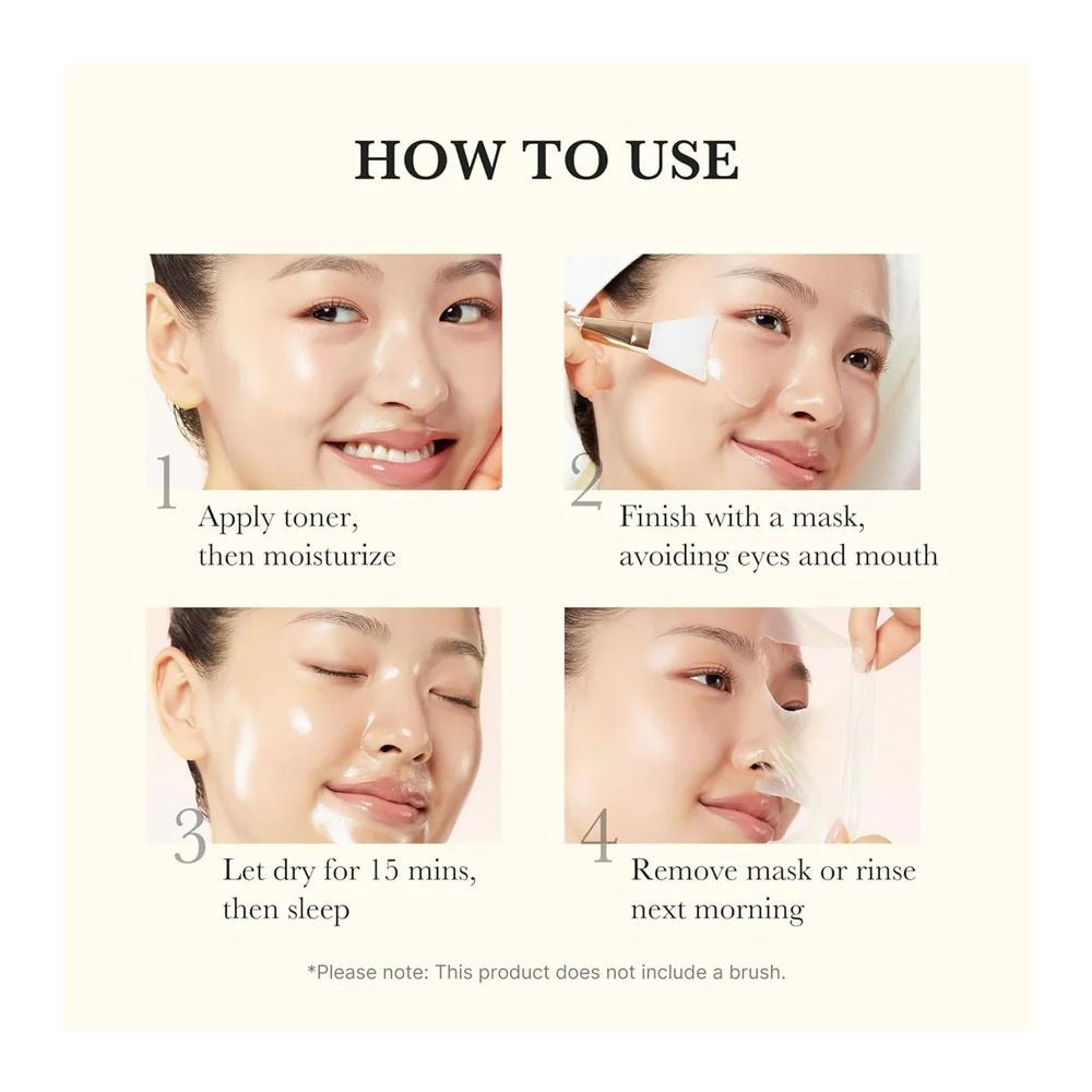 Medicube Turmeric Overnight Wrapping Peel Off Mask 75ml Korean Skincare With Collagen For Glowing Elastic Skin - Made In Korea
