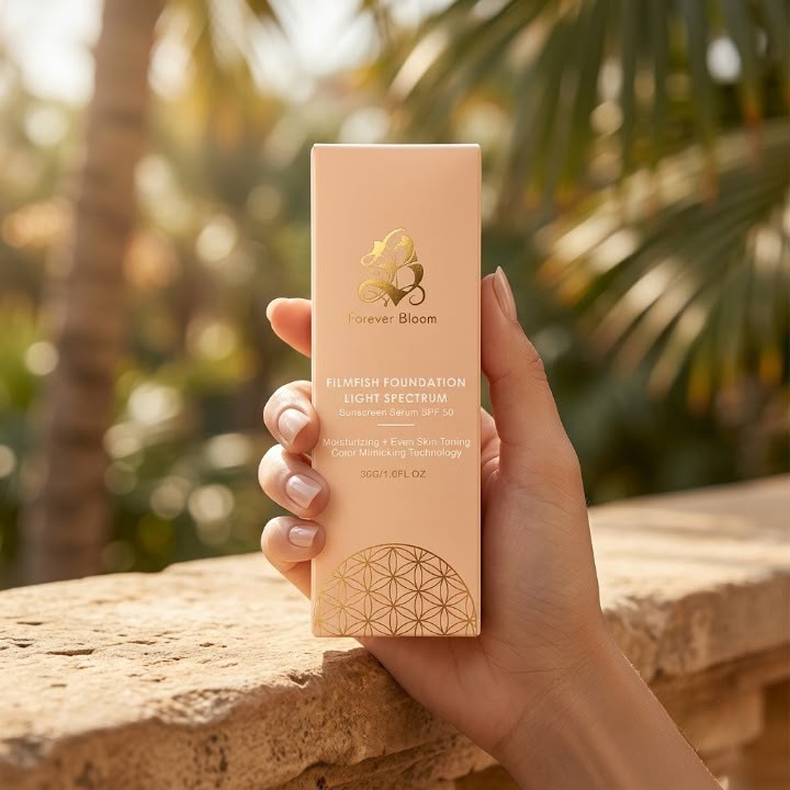 Forever Bloom Filmfish Foundation Light Spectrum Sunscreen