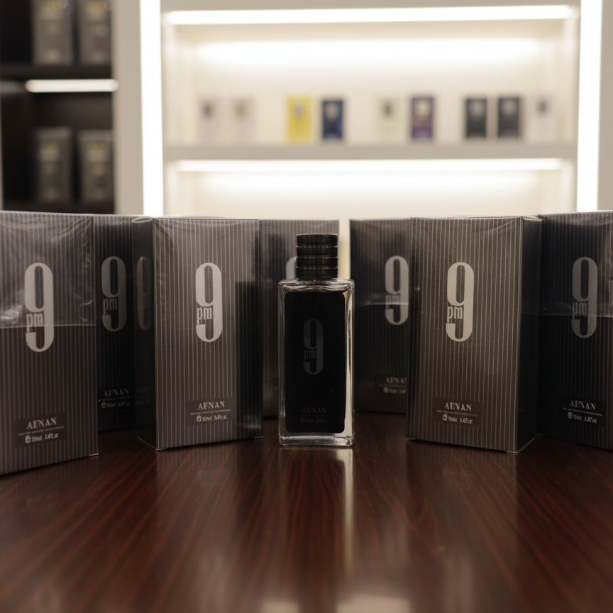 Afnan 9PM Perfume �Unisex EDP 100ml Black, Long-Lasting Elegant Fragrance for Men & Women