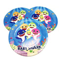 Character Birthday Plates | 10 Pcs Set | Disposable Party Plates | Fun & Colorful | Random Color And Design