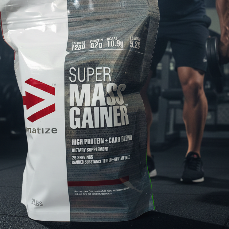 Dymatize Super Mass Gainer �High Protein & Carb Blend Weight Gainer Powder (2 lbs, 29 Servings)