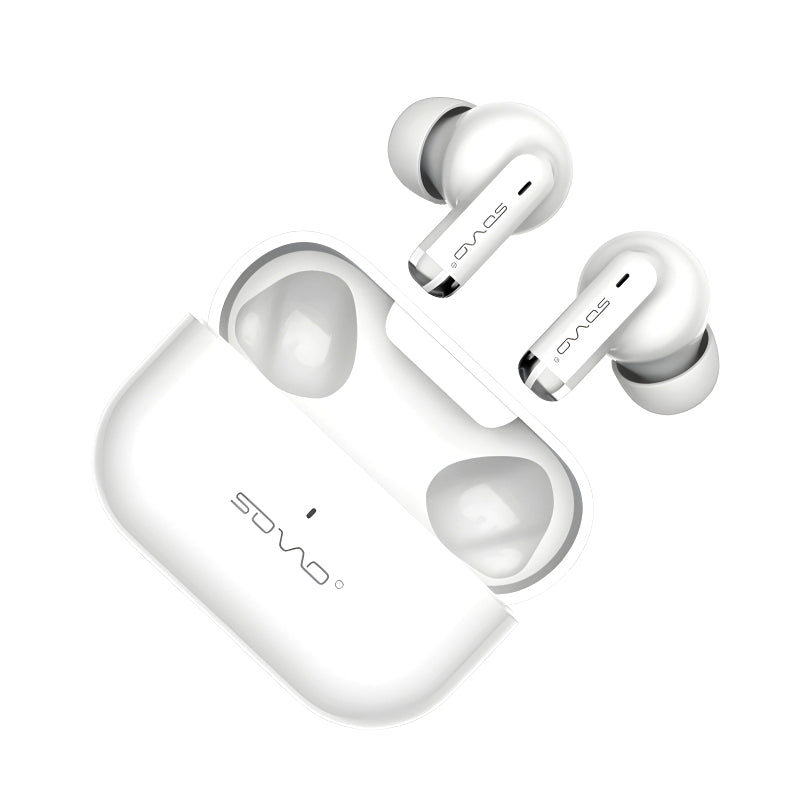 SOVO SBT-912 Mini Pro Wireless Earbuds with Bluetooth V5.3 and Compact Charging Case