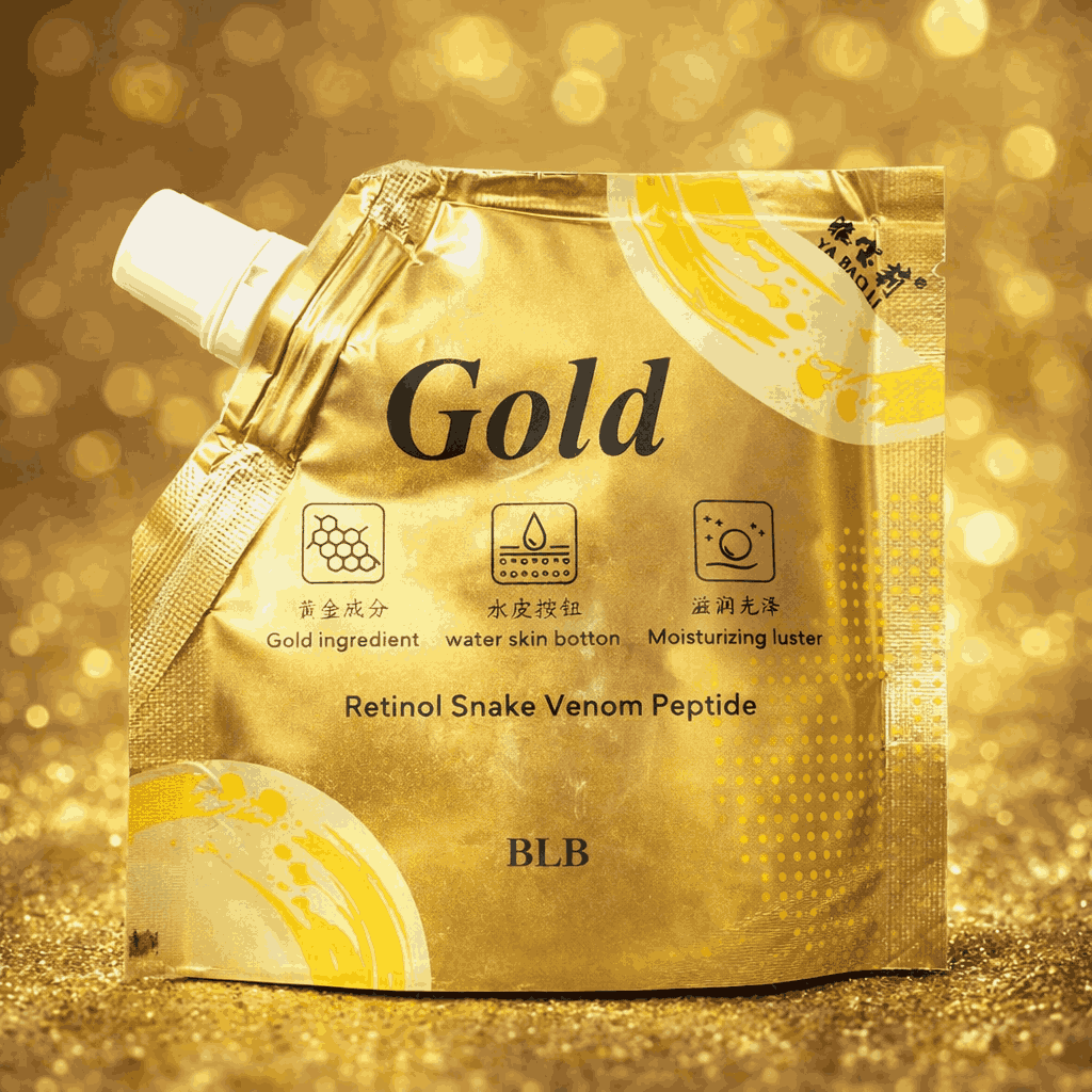 Premium 24K Gold Retinol Anti-Aging Eye Cream �Luxury Vibrating Massager Wand for Dark Circles, Puffiness & Wrinkles - 100g