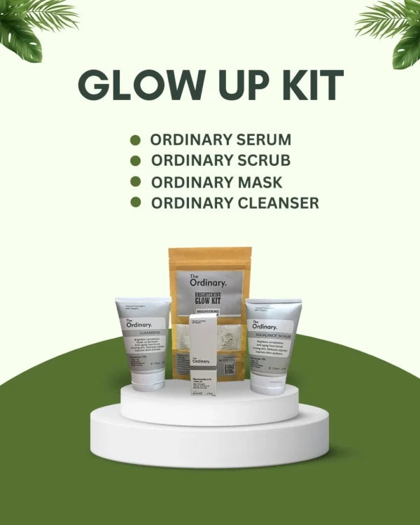 The Ordinary Glow Kit for Face & Hands �Brightening & Radiance Skincare Set