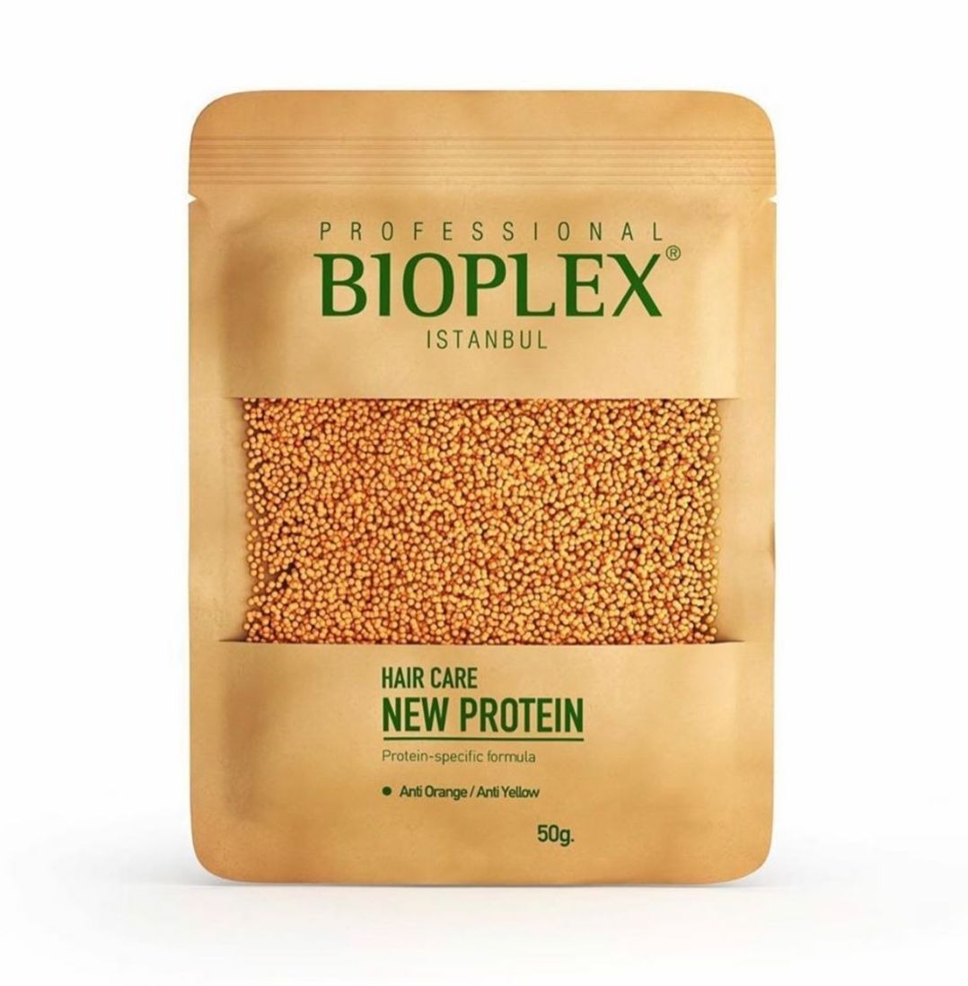Bioplex Hair Protein Treatment 50 �No Damage Formula For Bleaching And Coloring | Protein Balls For Soft, Shiny, And Healthy Blonde Hair