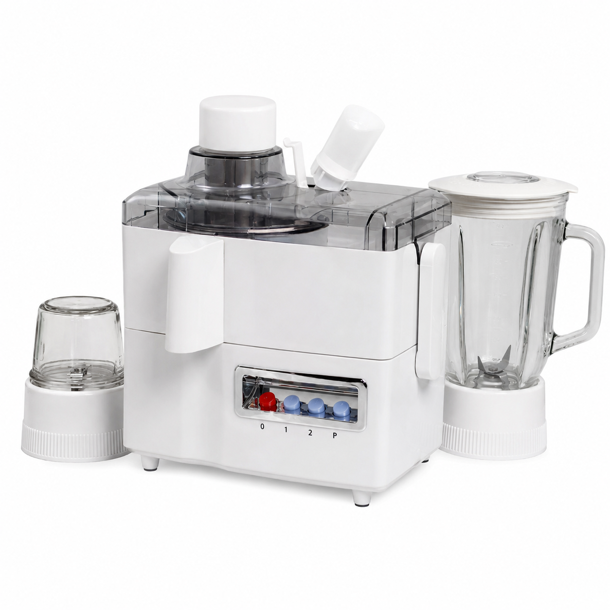 3-in-1 Electric Juicer, Blender & Grinder �Multi-Function Kitchen Appliance