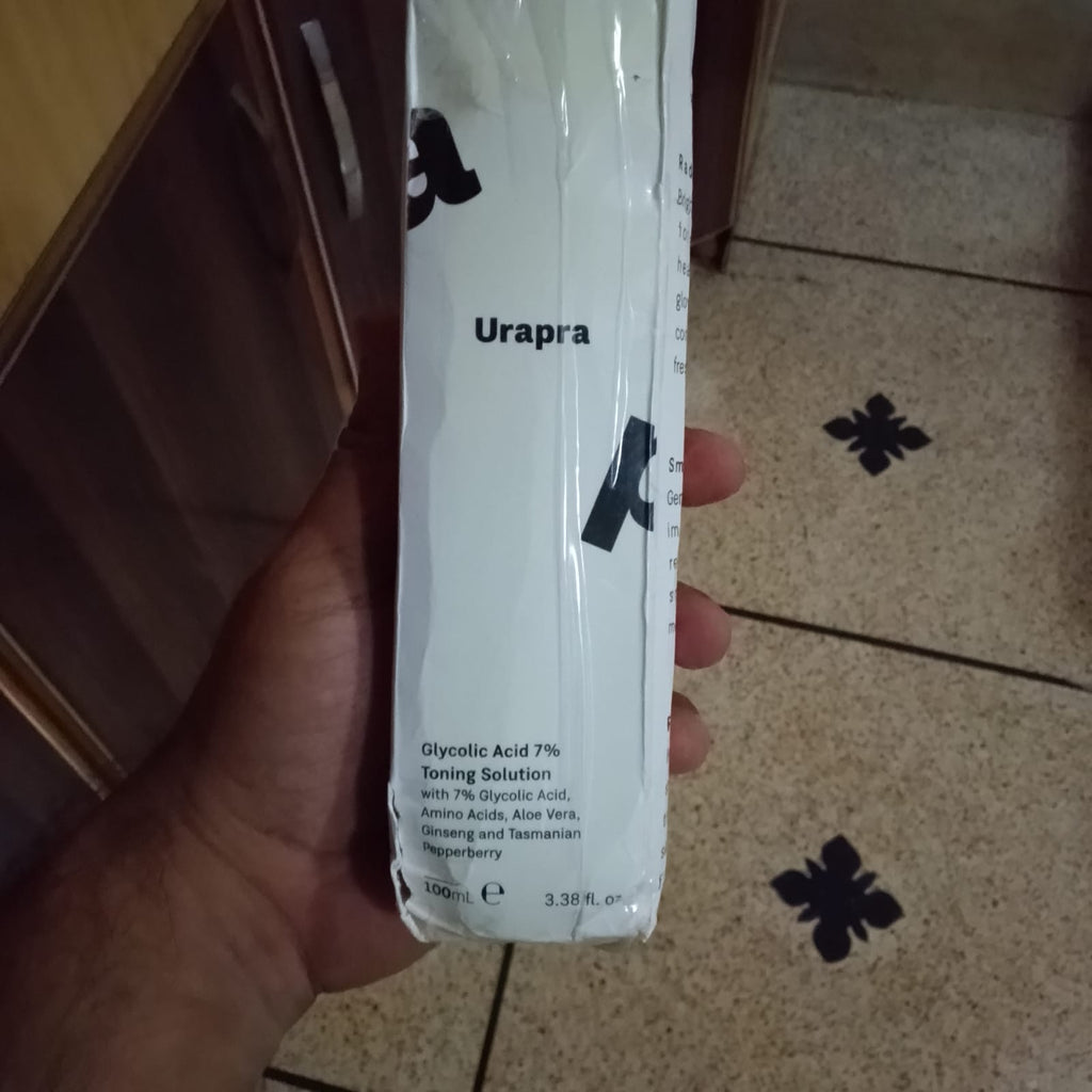Urapra Glycolic Acid 7% Toning Solution