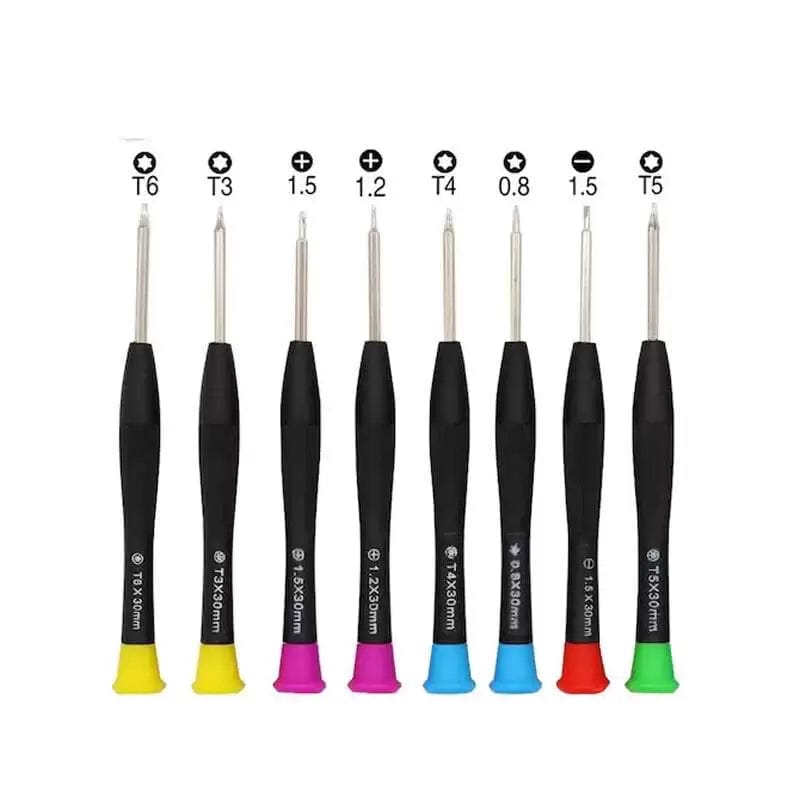 Screwdriver Set 8 in 1 SW-6308A | Mobile Repairing Kit | Torx, Star, Cross & Slotted Screwdrivers