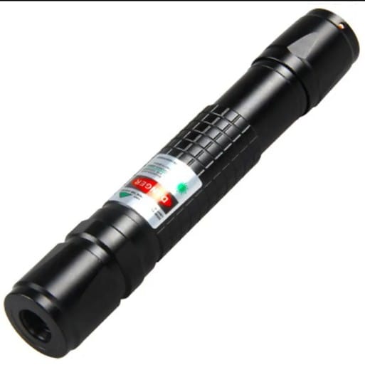 Green Laser Light Aluminum Alloy Body Black Color Two Mode Lighting Star Light Or Single Beam Durable Quality Reliable Utility