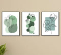 Set of 3 Premium Wall Art Photo Tiles �Modern Home Decor Sets