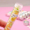 120pcs Disposable Paper Flower Soap Tube �Portable Handwash Sheets for Kids & Adults | Travel-Friendly Pocket Soap Flakes