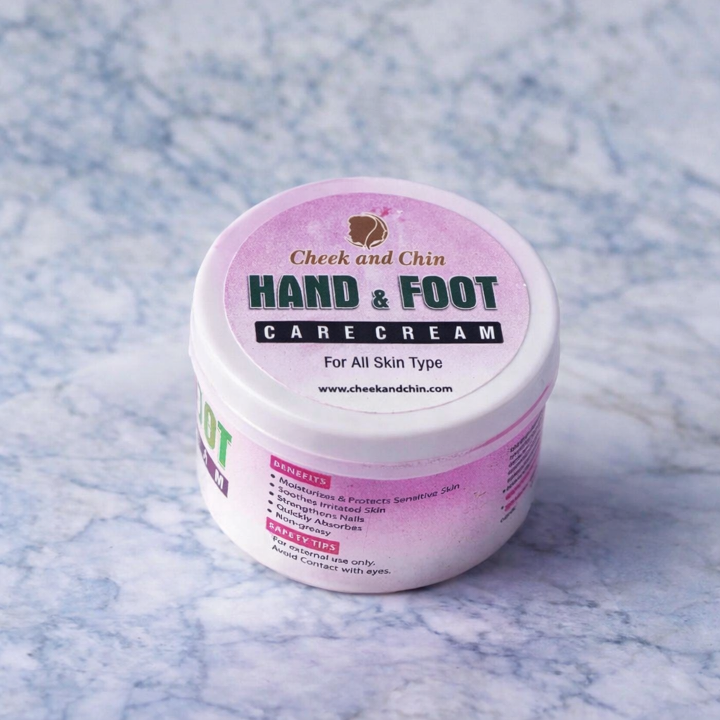 Cheek & Chin Hand & Foot Care Cream Moisturizing Repair Cream For Dry & Rough Skin - 100ml