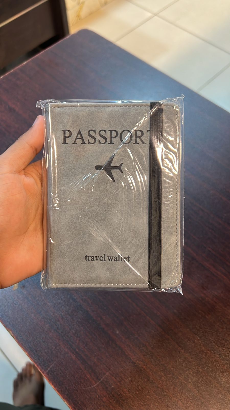 Premium Passport Wallet & Travel Document Organizer | Passport Holder with Card Slots & Cash Pocket