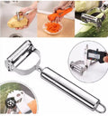 Stainless Steel Multi Peeler �Ergonomic Fruit and Vegetable Peeler with Hanging Hook
