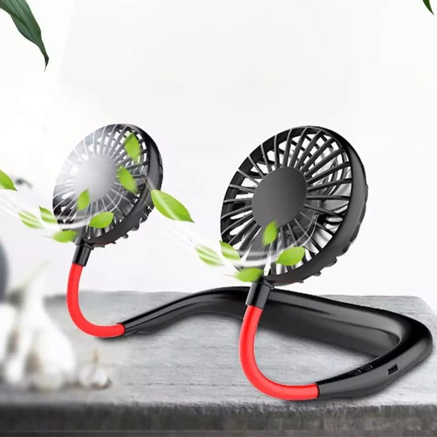 7 Wing Neck Fans Mini Portable Outdoor