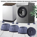 4Pcs Universal Anti-Vibration Feet Pads | Washing Machine, Dryer, Refrigerator & Furniture Non-Slip Rubber Mat (Big Size)
