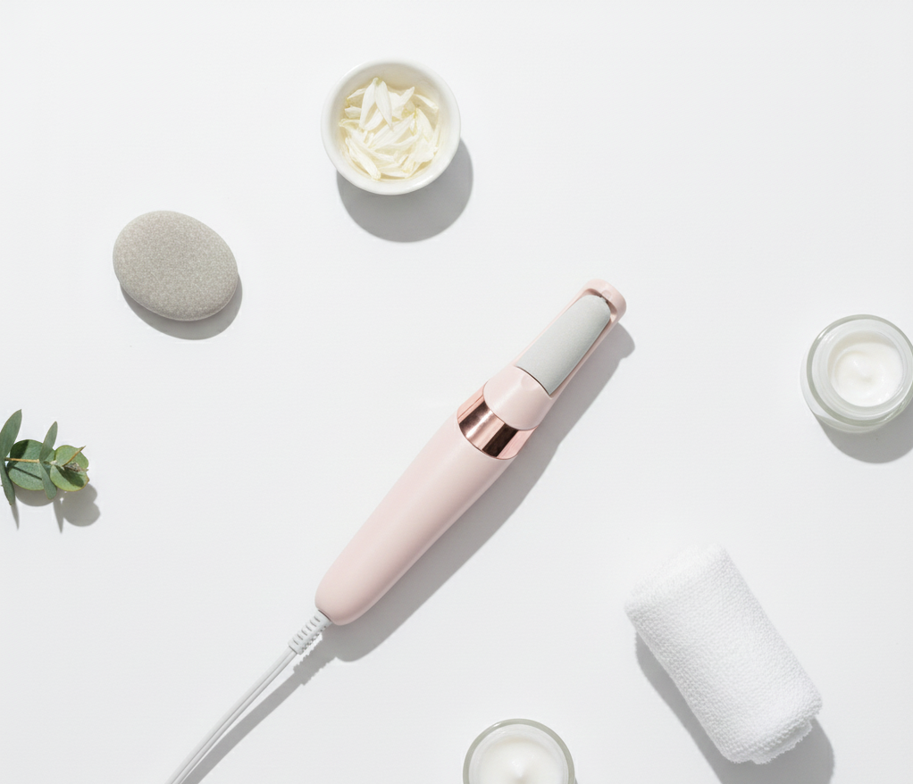 Rechargeable Electric Pedi Foot Filer �Powerful Callus Remover for Cracked Heels & Dead Skin | Smooth, Soft & Salon-Quality Feet at Home
