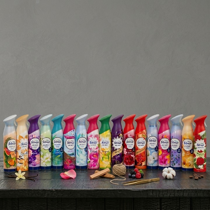 Febreze Air Freshener / Air Mist �48 Hr Long Lasting Fragrance Spray (Random Color)
