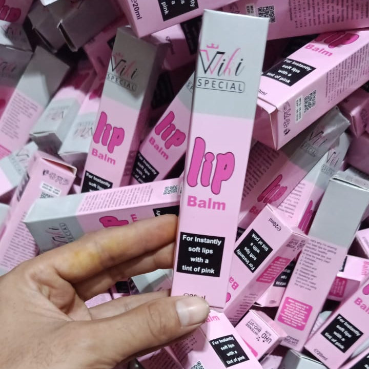 Wiki Special Natural Pink Lip Balm �Instant Softness, Long-Lasting Moisture & Nourishing Lip Care (30ml)