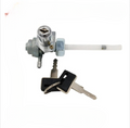 Crown Motorcycle Fuel Cock with Key Lock for Honda CD70 & CG125 �Fuel Tap Valve with Reserve Function