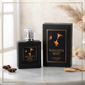 Naughty Mist Luxury Eau De Parfum 100ml Black Bottle Warm Sweet Sensual Unisex Fragrance