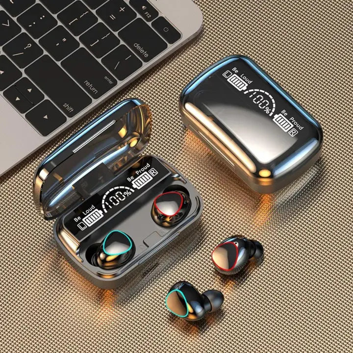 M10 Wireless Bluetooth Earbuds &amp;amp Bluetooth Earphones Noise Cancellation Hifi Quality