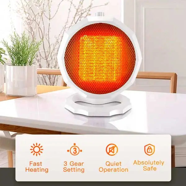 Miniature heater model WG-089.. Flexible 1800W Portable – photo 3