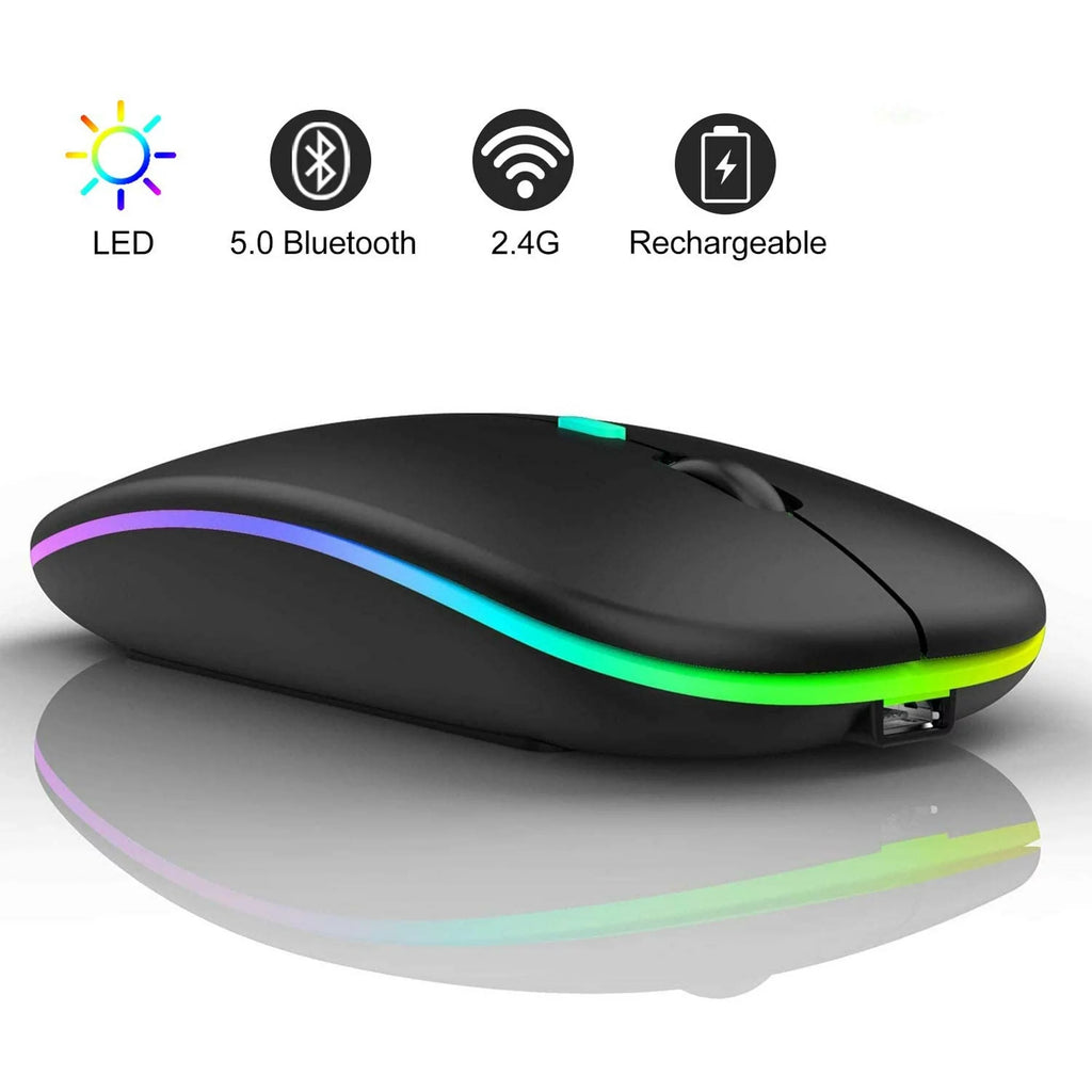 HP W10 Wireless RGB Bluetooth, Wireless, Rechargeable